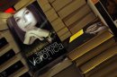 Veronica Lario sulla copertina di un libro