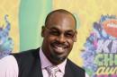 Retired NFL Player Donovan McNabb arrives at the 27th Annual Kids' Choice Awards in Los Angeles