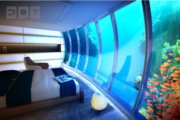 Dubai underwater hotel