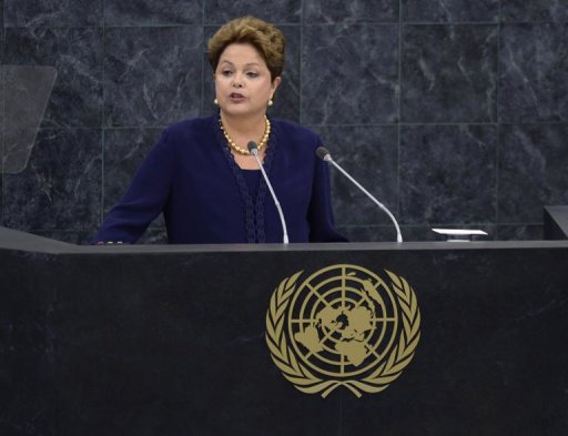 Dilma Rousseff fala durante a 68a. Assembleia Geral da ONU