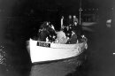 This 1943 photo shows a boat carrying people during the escape of some of 7,000 Danish Jews who fled to safety in neighbouring Sweden