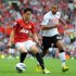 Shinji Kagawa (left) scored on his Old Trafford debut in last week's 3-2 win over Fulham