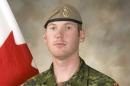 This photo obtained from the Canadian Armed Forces shows Sergeant Andrew Joseph Doiron, member of the Canadian Special Operations Regiment based at Garrison Petawawa, Ontario