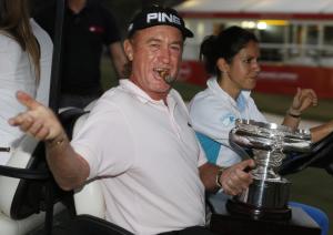 Jimenez wins 4th Hong Kong Open title in playoff