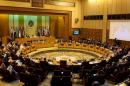 A general view of the Arab foreign minister's meeting at the Arab League in Cairo