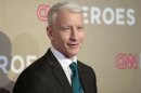 Host Anderson Cooper arrives for the CNN Heroes: An All-Star Tribute in Los Angeles, California