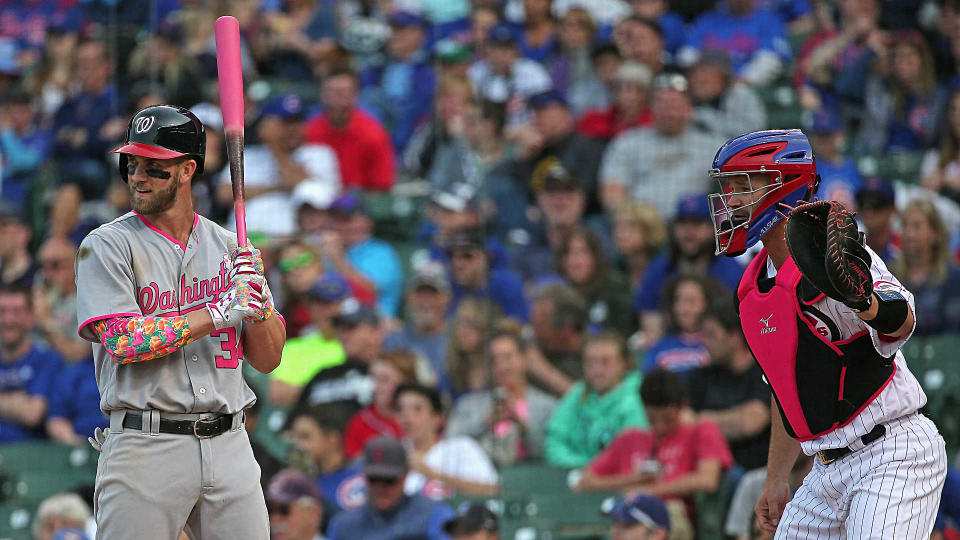 Sunday&#39;s MLB rundown: Cubs&#39; Bryce Harper strategy works in win filled with historic oddities