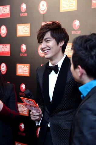 李敏鎬，「百度沸點頒獎禮」出席 「唯一一位外國演員」