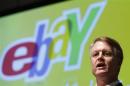 eBay Inc President and CEO Donahoe speaks during a news conference in Tokyo