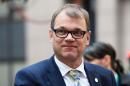 Finnish Prime Minister Juha Sipila, pictured on October 15, 2015, won April elections by promising to carry out drastic reforms and jumpstart a slumping economy