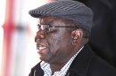 Zimbabwe's main opposition leader Morgan Tsvangirai in Harare, Thursday, Aug. 1 2013. Tsvagirai said the election is "null and void" due to alleged violations in the voting process, but president Robert Mugabe has denied vote rigging. (AP Photo)