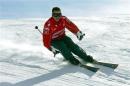 File photo of Schumacher skiing during a stay in the northern Italian resort of Madonna Di Campiglio