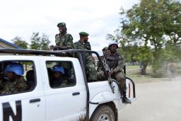 FARDC national army troops and soldiers of …