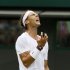 Rafael Nadal of Spain reacts as he loses a point to Steve Darcis of Belgium during their Men's first round singles match at the All England Lawn Tennis Championships in Wimbledon, London, Monday, June 24, 2013. (AP Photo/Kirsty Wigglesworth)