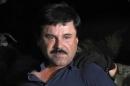A lawyer of imprisoned Mexican drug lord Joaquin "El Chapo" Guzman, pictured on May 10, 2016, said he found Guzman in a deteriorated state when he was allowed to visit the boss of the Sinaloa cartel recently