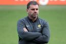 Ange Postecoglou, coach of the Australian national football team is pictured during a training session in Mainz, Germany, on March 24, 2015