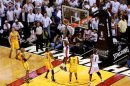 La canasta de la victoria de LeBron James para los Miami Heat ante los Indiana Pacers el 22 de mayo de 2013 en la NBA