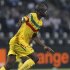 Mali's Bakaye Traore celebrates his goal during their African Nations Cup Group D soccer match against Guinea at Franceville Stadium