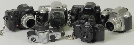 最新 Pentax 超可愛相機造型扭蛋