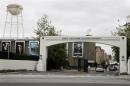 An entrance gate to Sony Pictures Entertainment at the Sony Pictures lot is pictured in Culver City