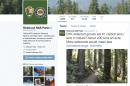 This photo shows a Twitter post from the National Park Service's Redwoods National Park account. The National Park Service employees' Twitter campaign against President Donald Trump has spread to other parks. A day after three climate-related tweets sent out by Badlands National Park were deleted, other park accounts have sent out tweets. This one, by Redwoods National Park in California, notes that redwood groves are nature's No. 1 carbon sink, which capture greenhouse gas emissions that contribute to global warming. A park service spokesman declined to comment on Jan. 25. (National Park Service via AP)