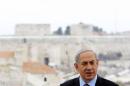 Israel's Prime Minister Netanyahu speaks during a news conference in Jerusalem