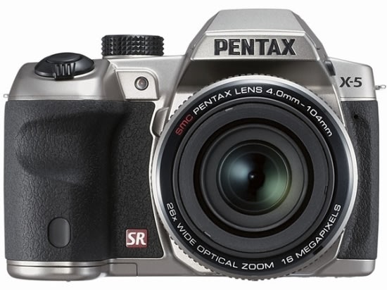 經典外型、26 倍變焦 -Pentax X-5 發表