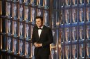 Oscar host Seth MacFarlane speaks on stage at the 85th Academy Awards in Hollywood