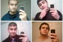 Undated combination of undated photos from a social media account of Omar Mateen