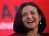 Facebook COO Sandberg laughs at the Iab Mixx Conference and Expo in New York