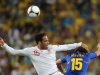 Lescott (pictured) and fellow centre-half John Terry were immense as Ukraine laid siege to England's goal