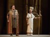In this Nov. 15, 2012 photo provided by the Metropolitan Opera, Marco Berti, left, performs as Radames and Stefan Kocan as Ramfis in Verdi's "Aida," during a dress rehearsal at the Metropolitan Opera in New York. (AP Photo/Metropolitan Opera, Marty Sohl)