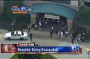 3 shot on campus of hospital in Delaware Co.; 1 in custody