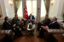Turkish Prime Minister Yildirim meets with U.S. Joint Chiefs of Staff General Dunford in Ankara