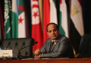 Egyptian President Abdel Fattah al-Sisi chairs an Arab &hellip;