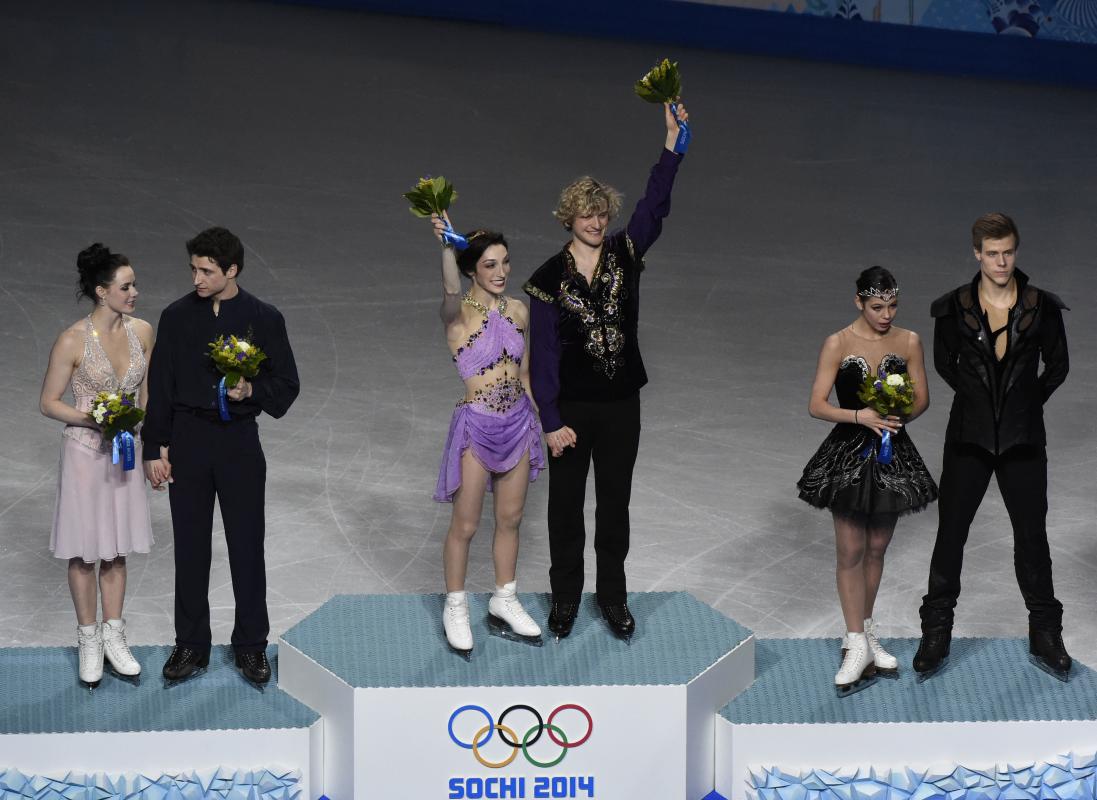 Olympics: Figure Skating-Ice Dance Free Dance