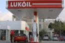 A Lukoil gas station in Nicosia, Cyprus