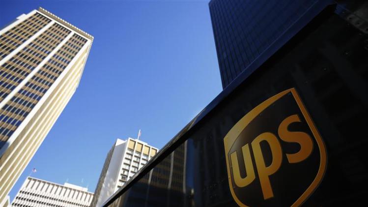File photo of United Parcel Service UPS truck in San Diego