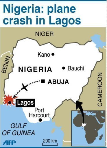 The crash was Nigeria's worst since 1992
