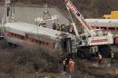 NTSB: Train going too fast at curve before wreck