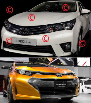 New Toyota Corolla 2014 VS Furia Concept