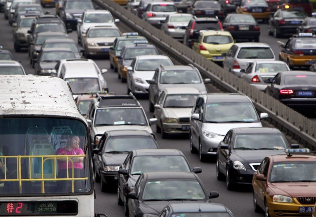 The Beijing 2010 traffic jam was one of the longest-lasting in history (PA)