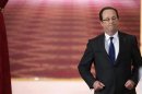 Il presidente francese Francois Hollande