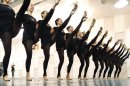 Photos: Rockettes get a 'leg-up' at rehearsals for holiday show