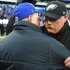 Philadelphia Eagles head coach Andy Reid, right, shakes hands with New York Giants head coach Tom Coughlin after an NFL football game, Sunday, Dec. 30, 2012, in East Rutherford, N.J. The Giants won 42-7. (AP Photo/Bill Kostroun)