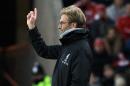 Liverpool's manager Jurgen Klopp gestures on the touchline during the English Premier League football match against Sunderland January 2, 2017