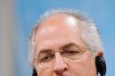 Caracas Mayor Antonio Ledezma, pictured on October 27, 2009 in Brasilia, who was detained and charged with plotting to overthrow Venezuelan President Maduro's government, will appeal the "baseless" allegations, his lawyer said