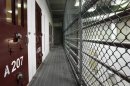 The interior of a communal cellblock is seen at Camp VI, a prison used to house detainees at the U.S. Naval Base at Guantanamo Bay