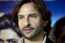 File picture shows Indian Bollywood actor Saif Ali Khan poses for pictures during a photo call for his action thriller film "Race 2" in London on January 14, 2013