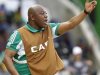 Nigeria head coach Stephen Keshi gestures during their AFCON 2013 Group C soccer match against Zambia in Nelspruit
